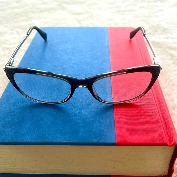 Longchamp LO 2639 036 Crystal Grey & Slate Eyeglasses 52/17/140 - Picture 1 of 14